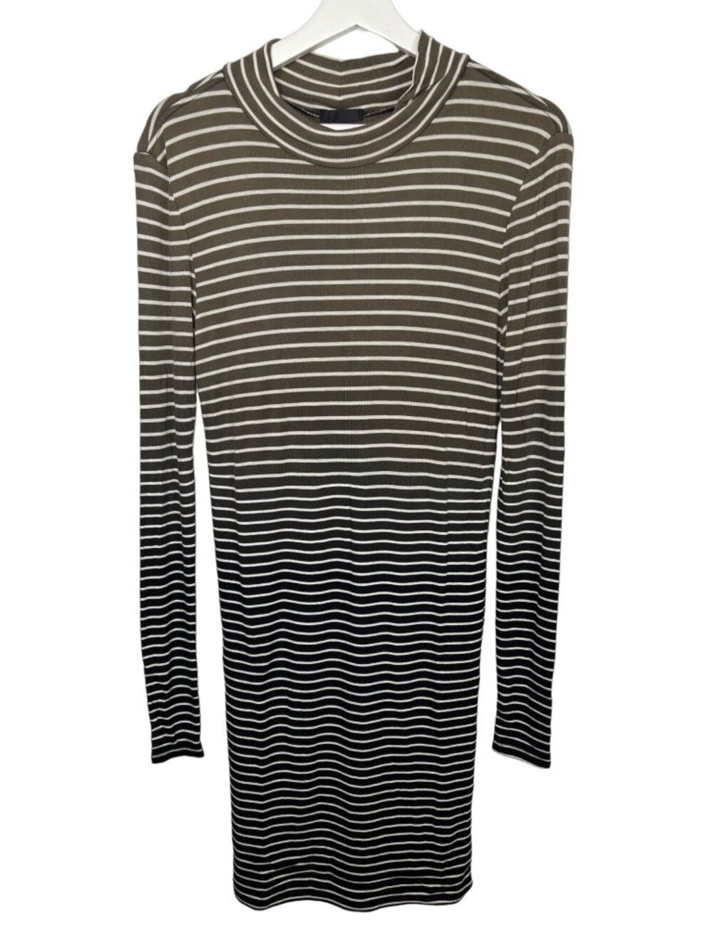ATM Anthony Thomas Melillo Striped Midi Dress Small